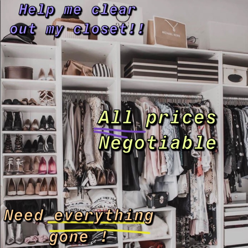 Clear my Closet!